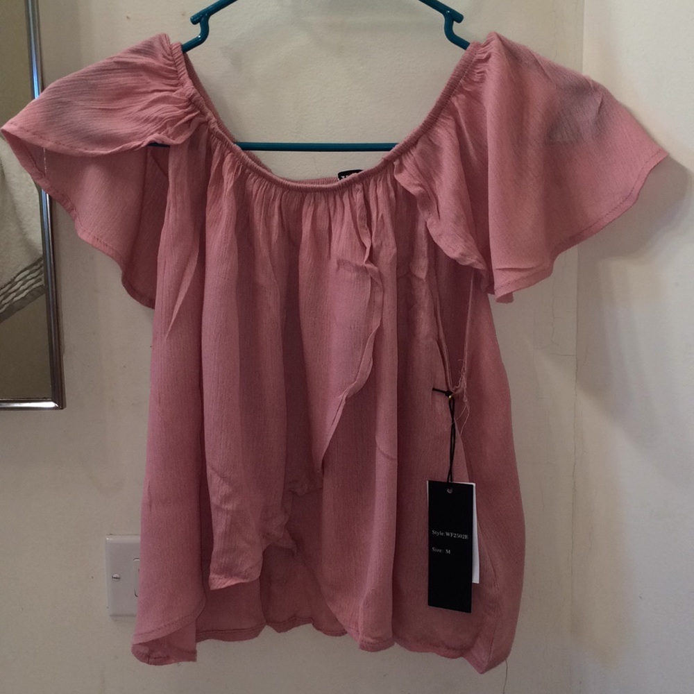 Off the shoulder top